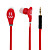  brede glimlach stereo in-ear oortelefoon (verschillende kleuren)