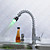  Sprinkle® - bronce desplegable grifo de la cocina con el cambio de color de luz LED - primavera