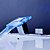 Farbwechsel LED Wasserfall verbreitet Waschbecken Wasserhahn mit Ablaufgarnitur