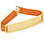  Lady Fashion Cowhide Belt(Belt:69cm*4cm,Metal:25cm*6cm,Fit Waist:67-90cm)