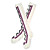  Shoelace and Ruffle Pattern 40cm Sweet Lolilta Stocking