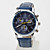  Men’s Casual PU Leather Analog Quartz Wrist Watch (Assorted Colors)