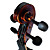  Hailing - (HZYVL-DB) 4/4 High-Grade 1-Piece Flame Maple Violin Outfit