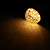  E27 18-LED 1W 2800-3300K Warm White Light Ball Bulb (220-240V)