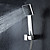  LED Wall Mount Thermostatic Chrome Shower Faucet with BodySprays (Chrome Finish)