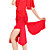 dancewear Ballsaal Viskose latin dance skirt für Damen mehr Farben