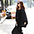  Lady Loose Bat Sleeve Knit Cardigan