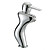  Single Handle Silver Finish Sink Bathroom Faucet
