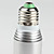  e27 1w 270-300lm rgb licht kristallen bol led lamp (85-265V)