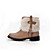  Leatherette Low Heel Ankle Boots Party / Evening Shoes With Buckle (More Colors)