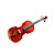  Violintine - (V34) 4/4 Professional-Grade Solid Spruce Violin with Case/Bow