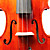  Violintine - (V25) 4/4 Professional-Grade Solid Spruce & 1-Piece Flame Maple Violin with Case/Bow