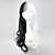 Lolita Curly Wig Inspired by Black and White Mixed Color Ponytail 70cm Punk