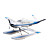  e-domodel v35 2.4g 6ch rc avião (pnp) trem de pouso fixo