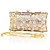  Retro Style Hollow Metal Face Ladies Evening Bag More Colors Available