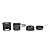  7PCS 1-2 People Camping Cookset(0.9L Pot,450L Bowl,Windshiel,Bracket,Alcohol Stove)