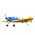  e domodel-hawkking 2.4g 6ch rc avião (PNP)