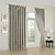  Wish Embossed Blackout Thermal Curtains (Two Panels)