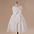  YGUERNE - Robe de Communion Satin