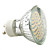  gu10 3w 60x3528 SMD 150-230LM 6000-6500k lumière blanche naturelle ampoule Spot LED (220-240v)
