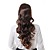  capless synthétique de haute qualité à long perruque de cheveux ondes