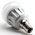  E14 4W 340-360LM 3000-3500K Warm White Light LED Ball Bulb (220V)