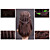  Capless Korte hoogwaardig synthetisch Japanse Kanekalon Straight Men's Style Pruik Side Bang