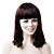  Mono Top High Quality Human Hair Medium Brown Wave Hair Wig