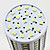  e27 20w 1300lm 6000k 102x5050 SMD LED de luz blanca natural de maíz bombilla (220v)