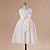  YGUERNE - Robe de Communion Satin