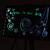  3.6W Black LED Lighted Writable Menu Board Multi-colored (28 Light Modes / Marker Included / Easel not Included)