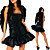  Sexy Adult Women’s Dark Angel Halloween Costume(1 Pieces)