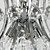  Modern Crystal Chandelier with 6 Lights