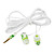  Ceramic Case In-Ear Headphones,White