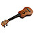  Casme - (S) Moon-star Soundhole Cute Sheep Tattoo Sapelle Soprano Ukulele with Bag/Strap/String/Picks