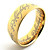  Men's Gold Titanium Ring