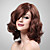  Capless 100% human Hair Medium Long Curly Hair Wig