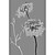  Bloemen Hedendaagse Grafische Natuur Mural