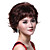  Capless Brown Elegant Short Wig of High Quality