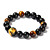  Gorgeous Black  Onyx Round Men's Bracelet