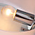  EDMOND - Kroonluchter van Acryl van Chroom met 5 Lampen