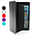  Folding Design PU Leather Case with Stand for iPad mini (Assorted Colors)