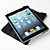  Rotatable Design PU Leather Case with Stand for iPad mini (Assorted Colors)