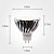  MR16 5W 450-550LM 3000-3500K Warm White Light LED Spot Bulb (12V)