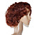  Mono Top 100% Indian Remy Hair Auburn Curly Wig