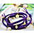  femmes coeur Bracelet de perles de couches pendentifs