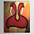  Hand-painted Abstract Oil Painting  with Stretched Frame