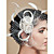  Beautiful Fascinator With Flowers Weddding/Partying/Honeymoon Headdress Flower
