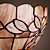  Lámpara de pared Tiffany Floral - ARGENTAN