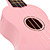  Matata - (UK10PK) Plywood Basswood Soprano Ukulele with Bag/Picks(Pink)